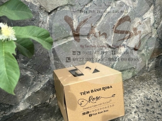 Hộp bánh kem sản xuất theo yêu cầu - Hộp Văn Sỹ
