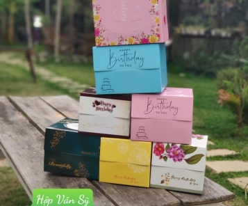 Hộp Bánh Kem giá rẻ miền Nam - Hộp Văn Sỹ