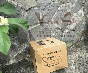 Hộp bánh kem sản xuất theo yêu cầu - Hộp Văn Sỹ