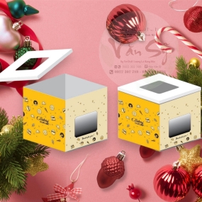 Hộp bánh sinh nhật Thân Nắp Rời ( 3ct )