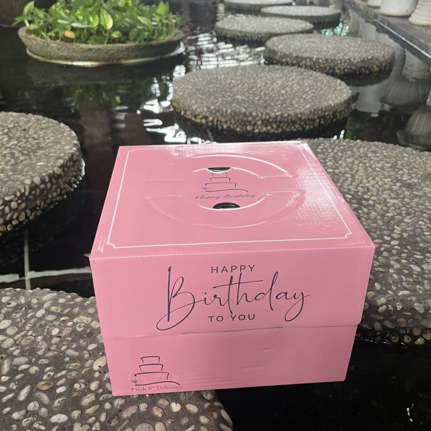 Hộp bánh sinh nhật mã HM01