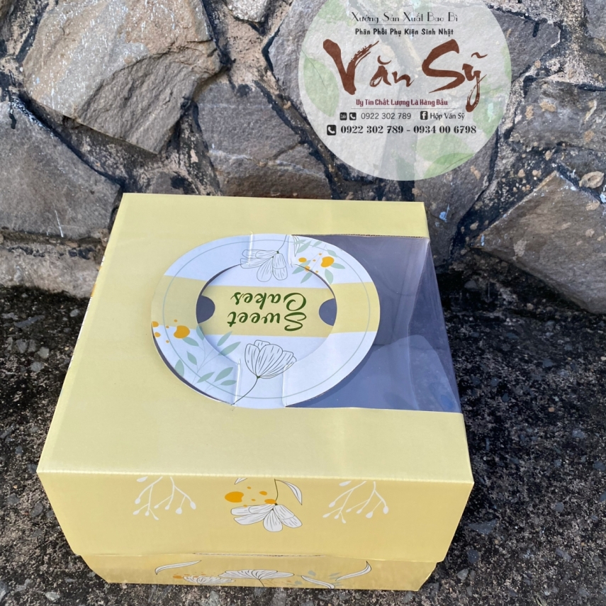 Hộp bánh sinh nhật mã VK20 (Support góc)