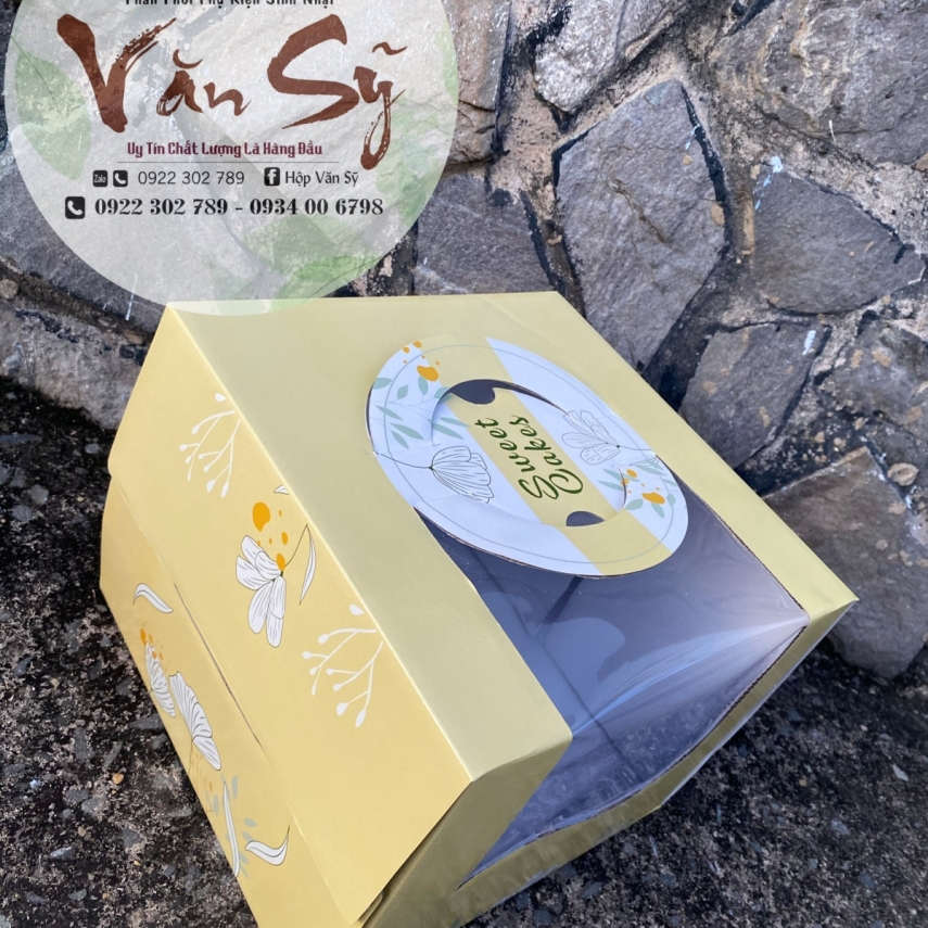 Hộp bánh sinh nhật mã VK20 (Support góc)
