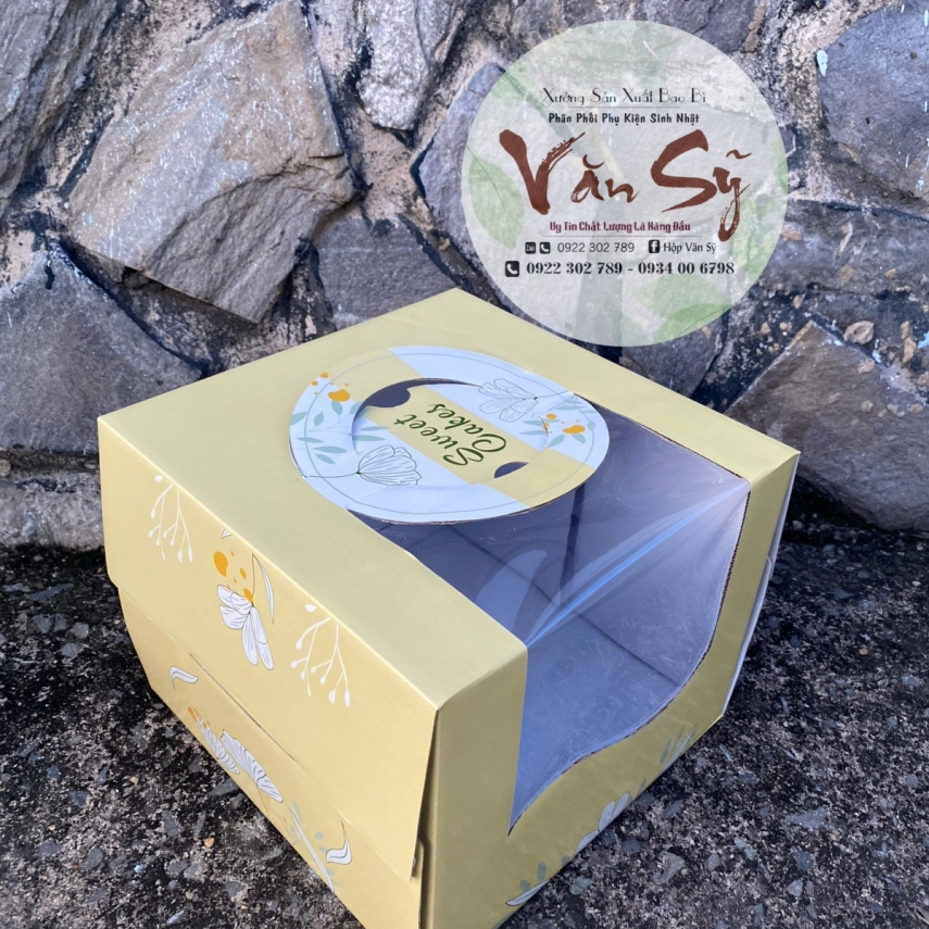 Hộp bánh sinh nhật mã VK20 (Support góc)