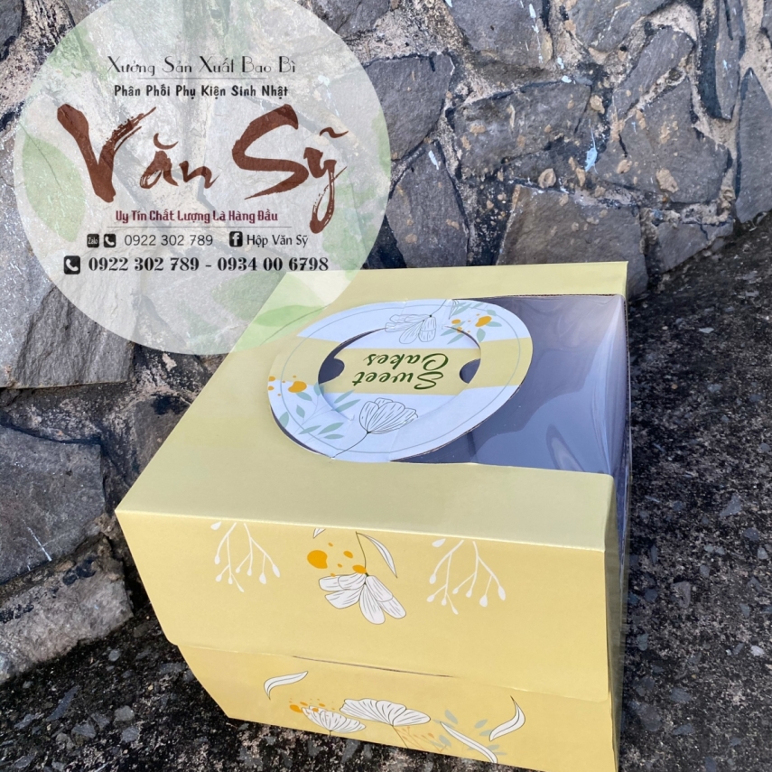 Hộp bánh sinh nhật mã VK20 (Support góc)