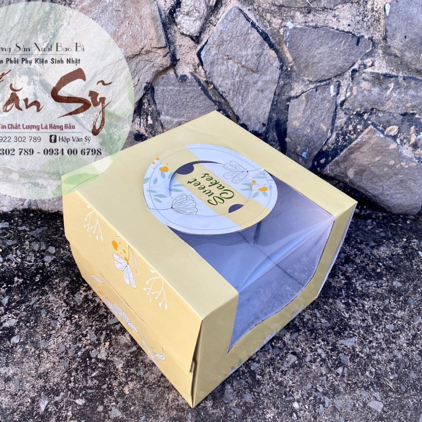 Hộp bánh sinh nhật mã VK20 (Support góc)