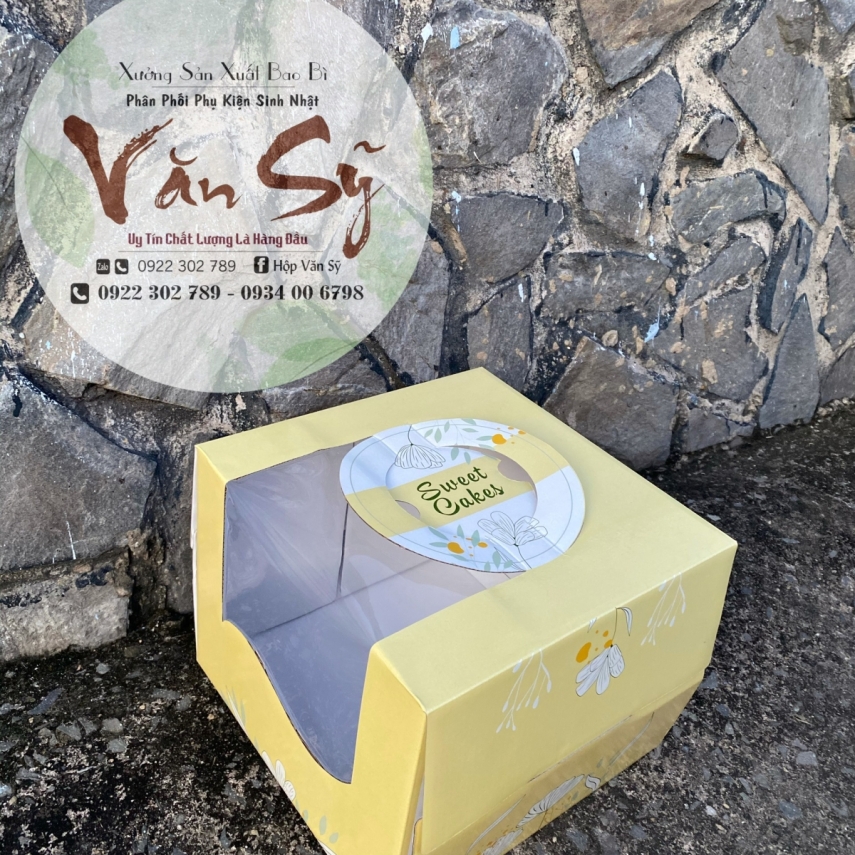 Hộp bánh sinh nhật mã VK20 (Support góc)