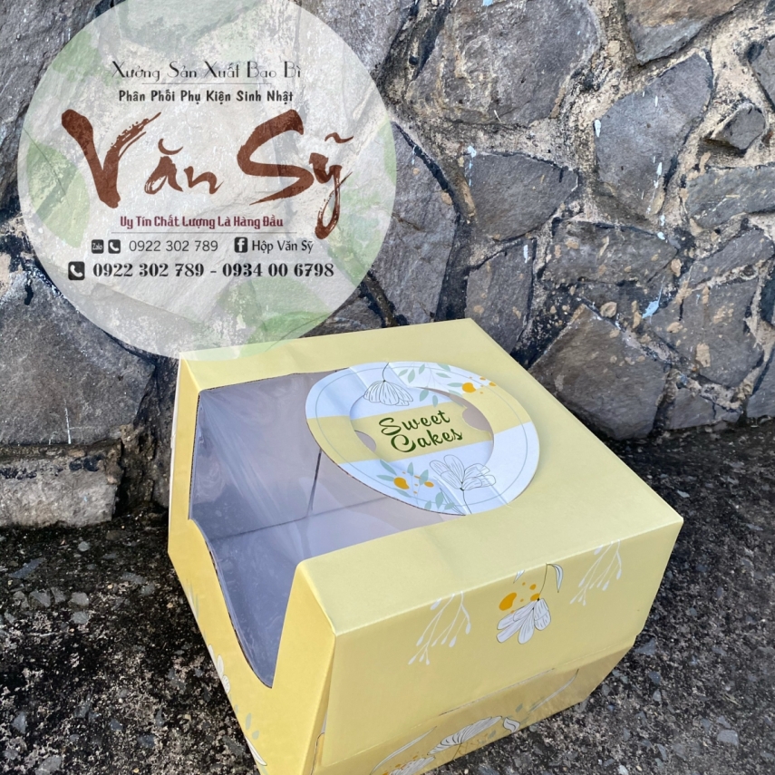 Hộp bánh sinh nhật mã VK20 (Support góc)