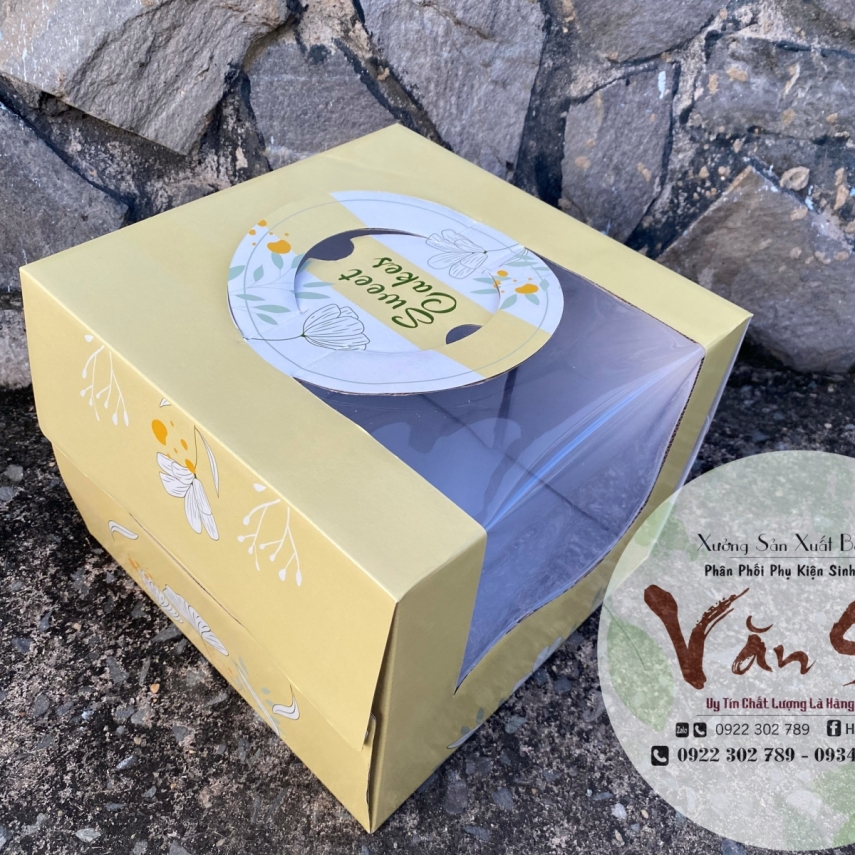 Hộp bánh sinh nhật mã VK20 (Support góc)
