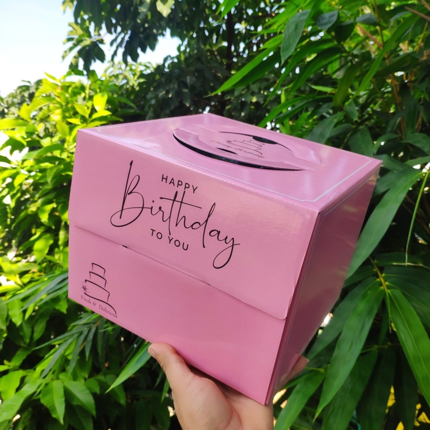 Hộp bánh sinh nhật mã HM01