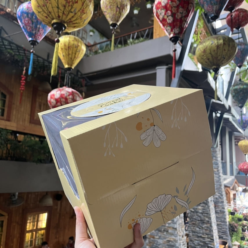 Hộp bánh sinh nhật mã VK20 (Support góc)