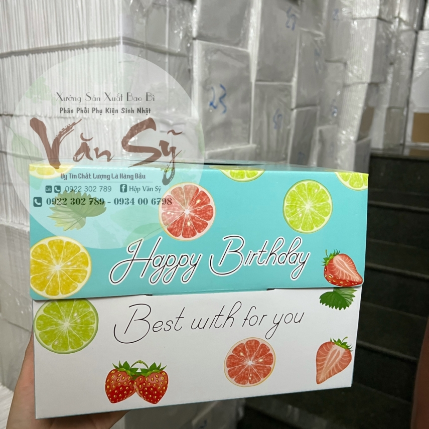 Hộp bánh sinh nhật mã HQ20