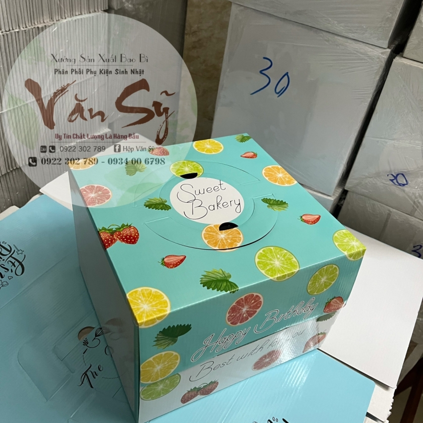 Hộp bánh sinh nhật mã HQ20