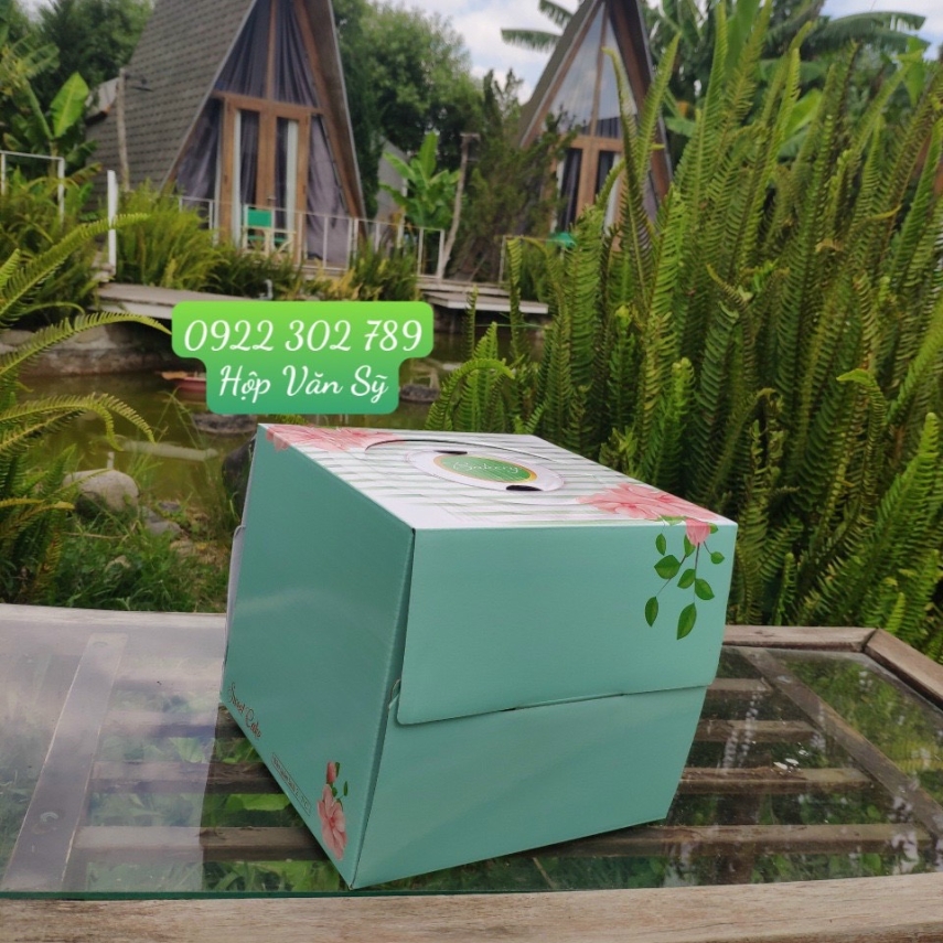 Hộp bánh sinh nhật mã XN Hoa