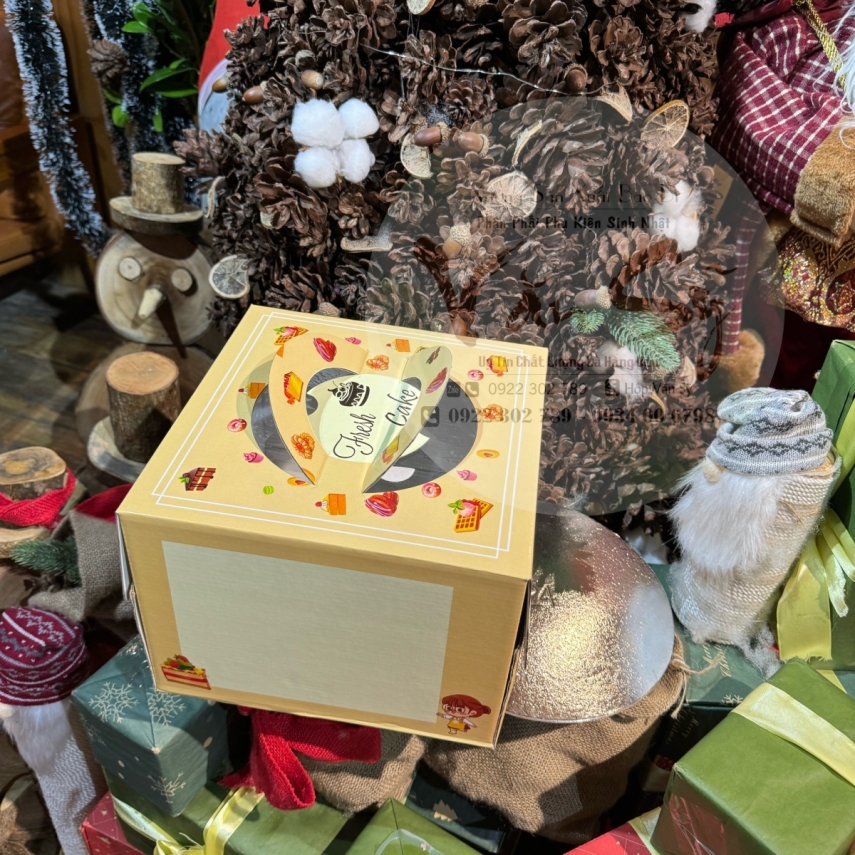 Hộp bánh sinh nhật mã  VM01