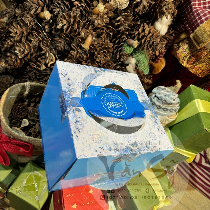 Hộp bánh sinh nhật mã XD Hoa
