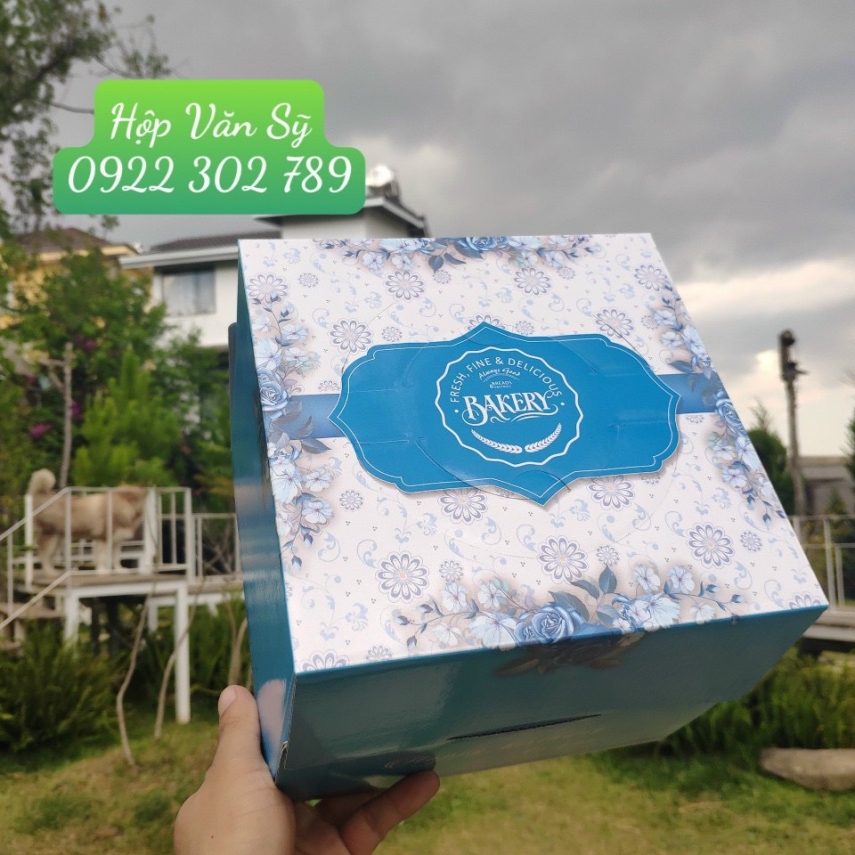 Hộp bánh sinh nhật mã XD Hoa