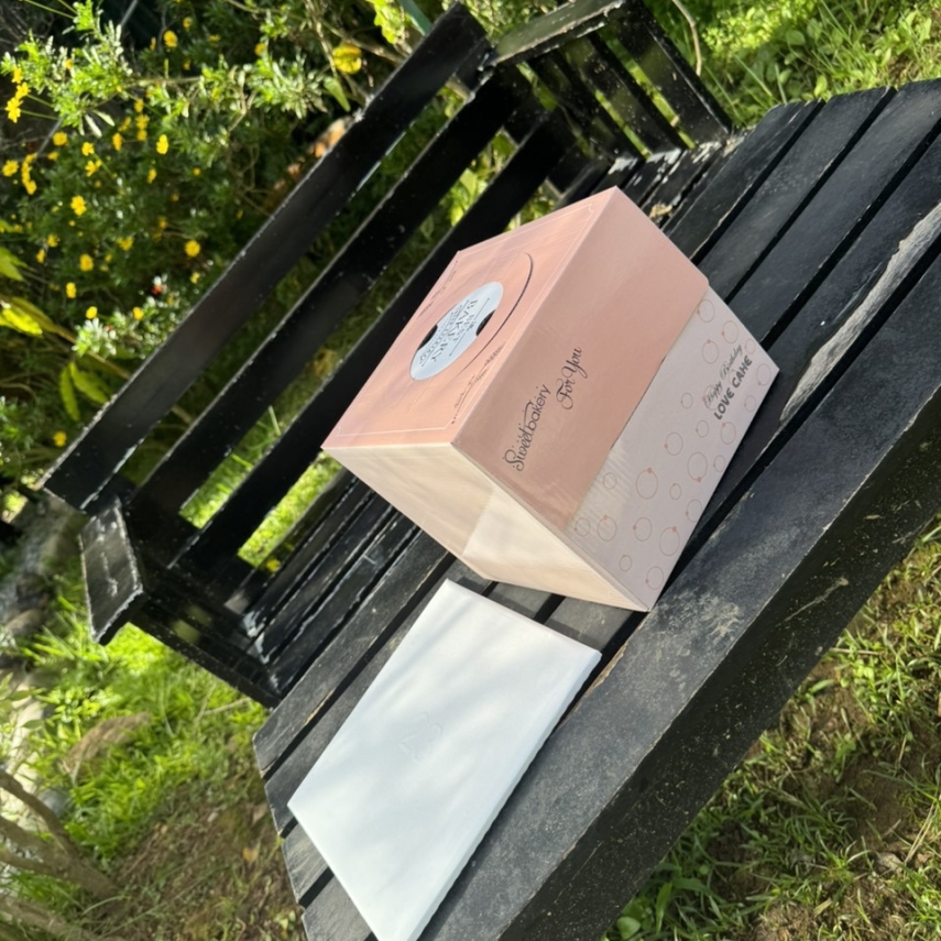 Mẫu Hộp Bánh Kem Cao 18cm - Mã H8
