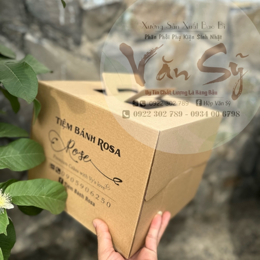 Hộp Vitage - Hộp Đựng Bánh Sinh Nhật Vitage - Sản Phẩm Tiết Kiệm - Giá Thành Rẻ