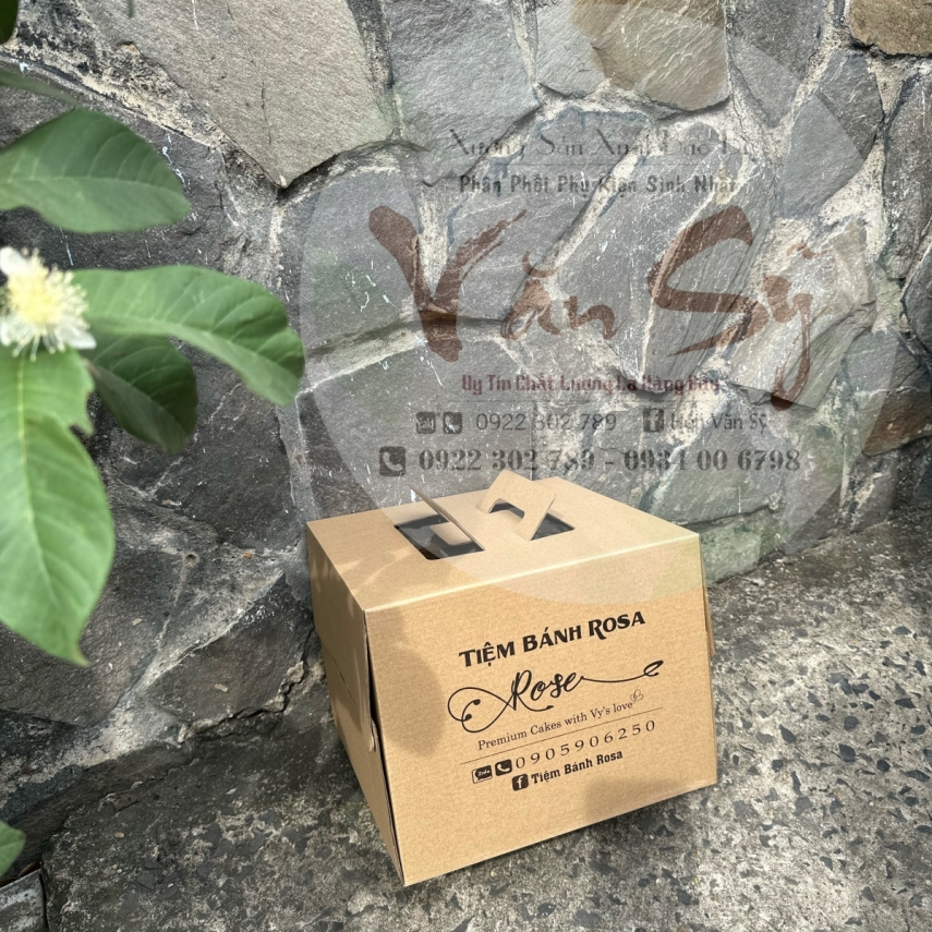 Hộp Vitage - Hộp Đựng Bánh Sinh Nhật Vitage - Sản Phẩm Tiết Kiệm - Giá Thành Rẻ