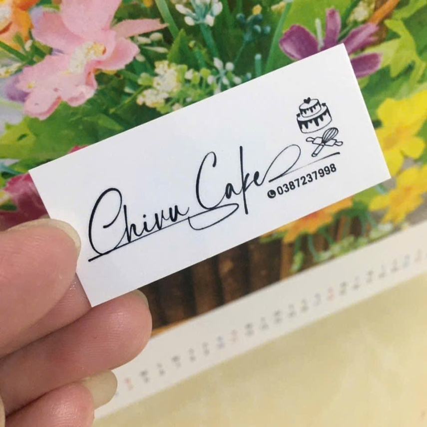 Tag Cắm Bánh - Thiết kế theo yêu cầu