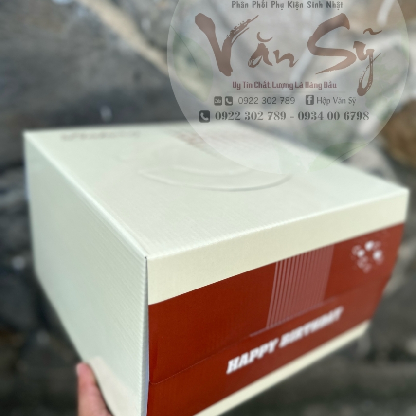 Hộp Bánh Kem Cao 18cm mã SCL Mới - L2