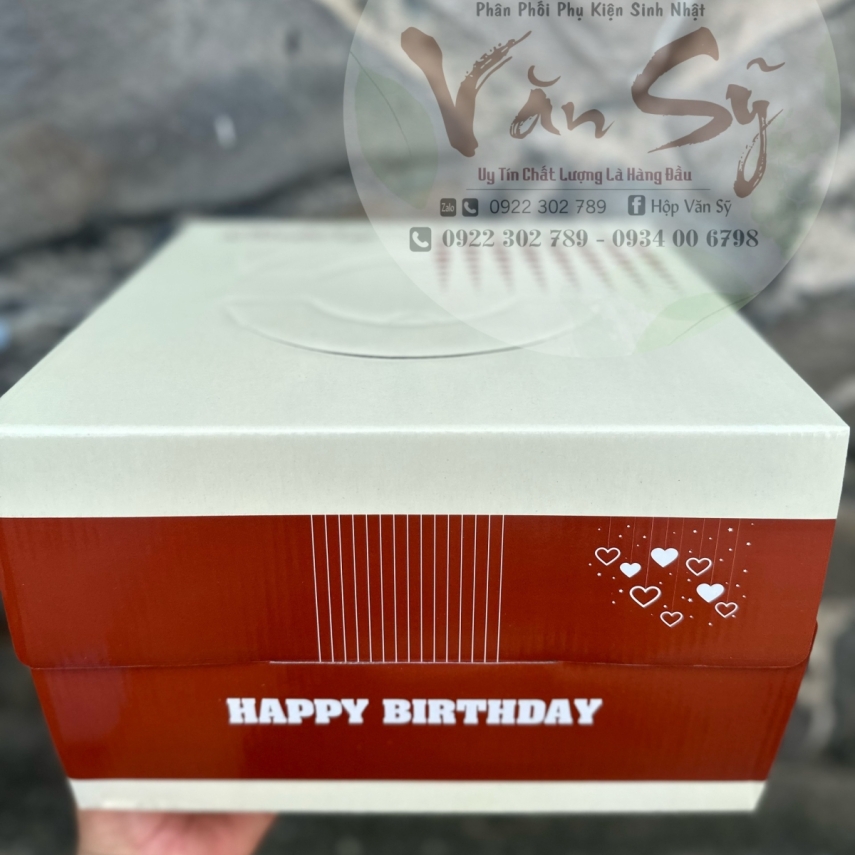 Hộp Bánh Kem Cao 18cm mã SCL Mới - L2
