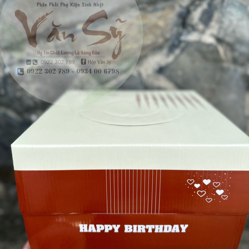 Hộp Bánh Kem Cao 18cm mã SCL Mới - L2