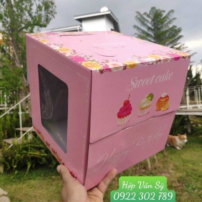 Hộp bánh sinh nhật Cao 25 Và 30cm mã HP20 (SP1)